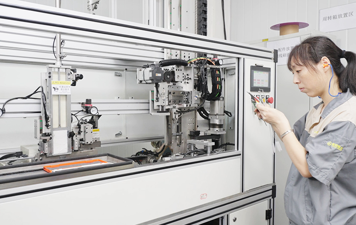 傲群自動(dòng)化車間生產(chǎn)環(huán)境