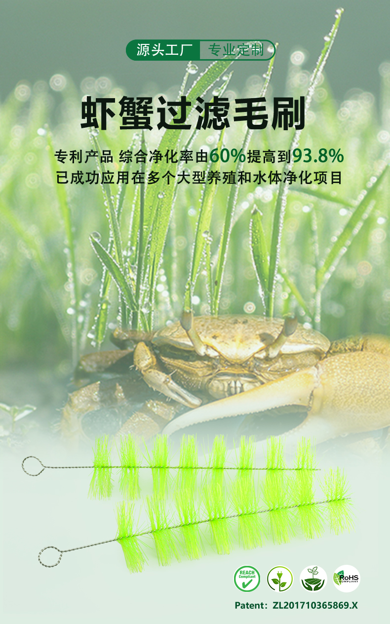 蝦蟹過濾毛刷01