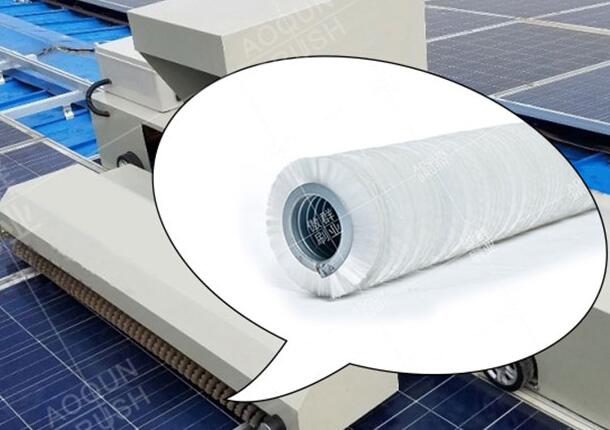 傲群螺旋式外繞尼龍光伏毛刷輥 傲群螺旋式外繞尼龍光伏毛刷輥